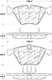 StopTech Premium Ceramic Front Brake Pads - 308.09181