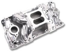 Load image into Gallery viewer, Edelbrock Polished S/B Chevy RPM Air-Gap Manifold