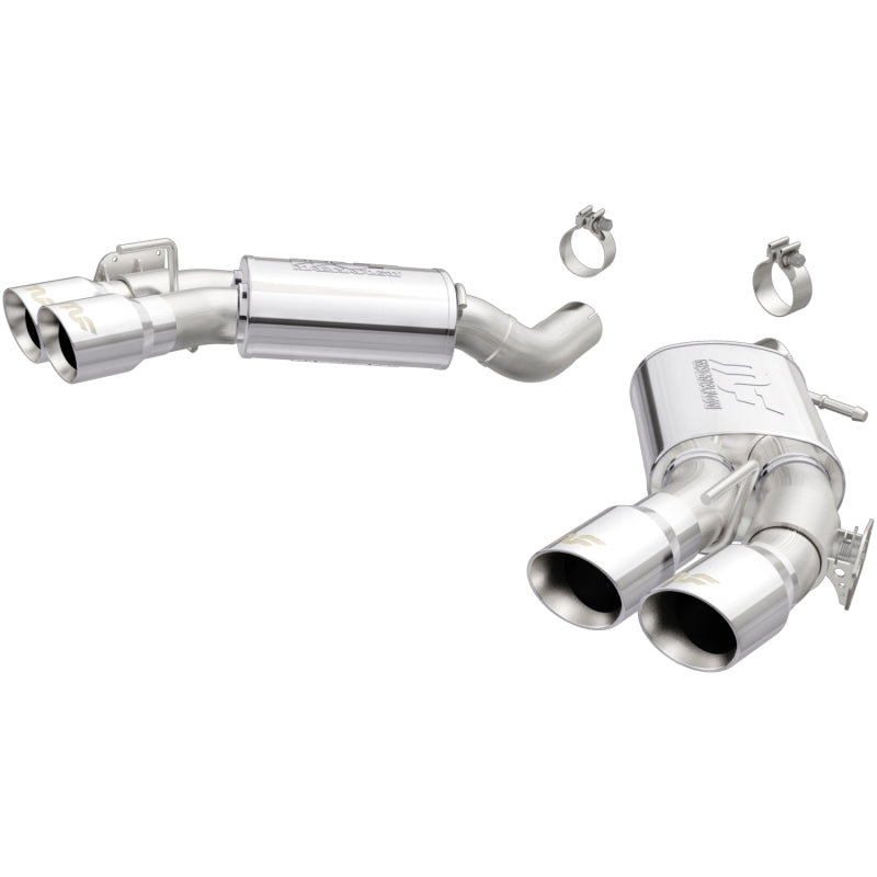 MagnaFlow 2016 Chevy Camaro 6.2L V8 Competition Axle Back w/ Quad Polished Tips Magnaflow