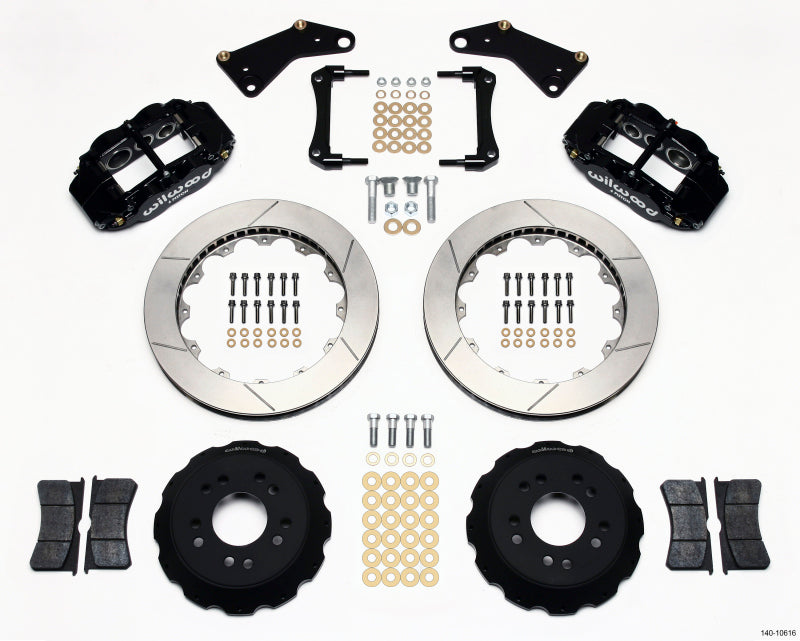 Wilwood Narrow Superlite 6R Front Hat Kit 13.06in 65-82 Corvette C2/C3 Wilwood