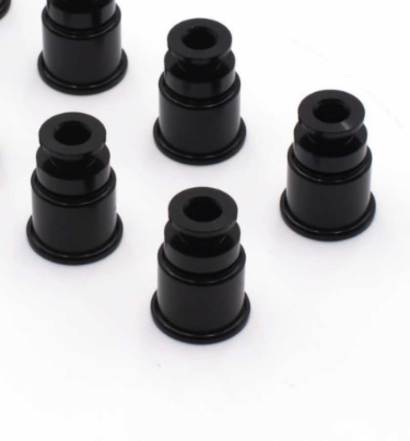 BLOX Racing 14mm Adapter Top (1/2in) w/Viton O-Ring & Retaining Clip (Set of 4) BLOX Racing