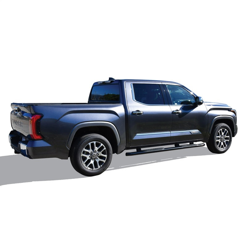 Westin 2022 Toyota Tundra CrewMax PRO TRAXX 4 Oval Nerf Step Bars - Black Westin