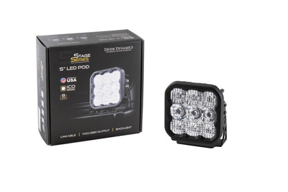 Diode Dynamics SS5 LED Pod Sport - White Combo (Single) Diode Dynamics