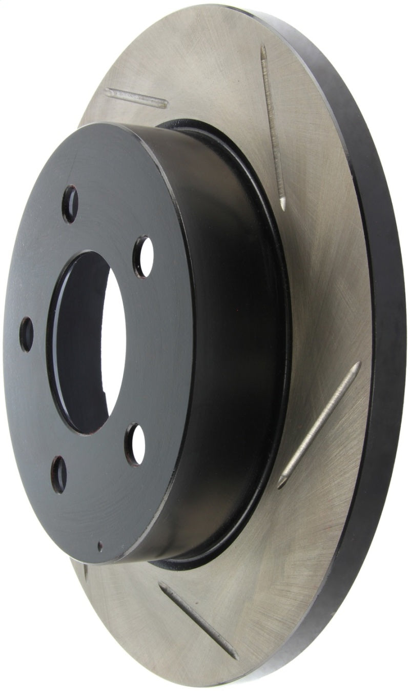 StopTech Power Slot 94-02 Mustang (Excl Cobra) / 03-04 Mustang Base/GT Rear Left Slotted Rotor Stoptech
