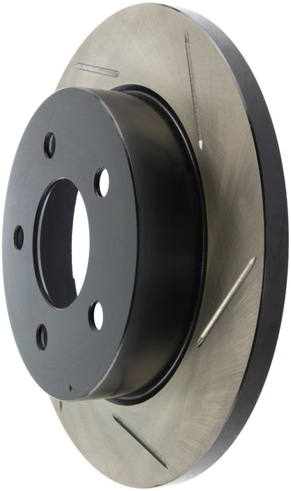 StopTech Power Slot 94-02 Mustang (Excl Cobra) / 03-04 Mustang Base/GT Rear Left Slotted Rotor Stoptech