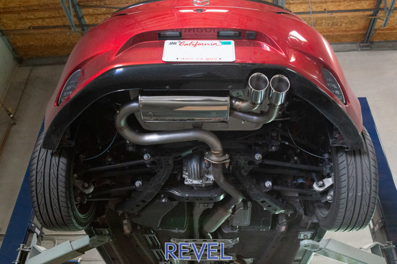 Revel 16-20 Mazda MX-5 Medallion Touring-S Catback Exhaust - Dual Tip / Axle-Back - eliteracefab.com