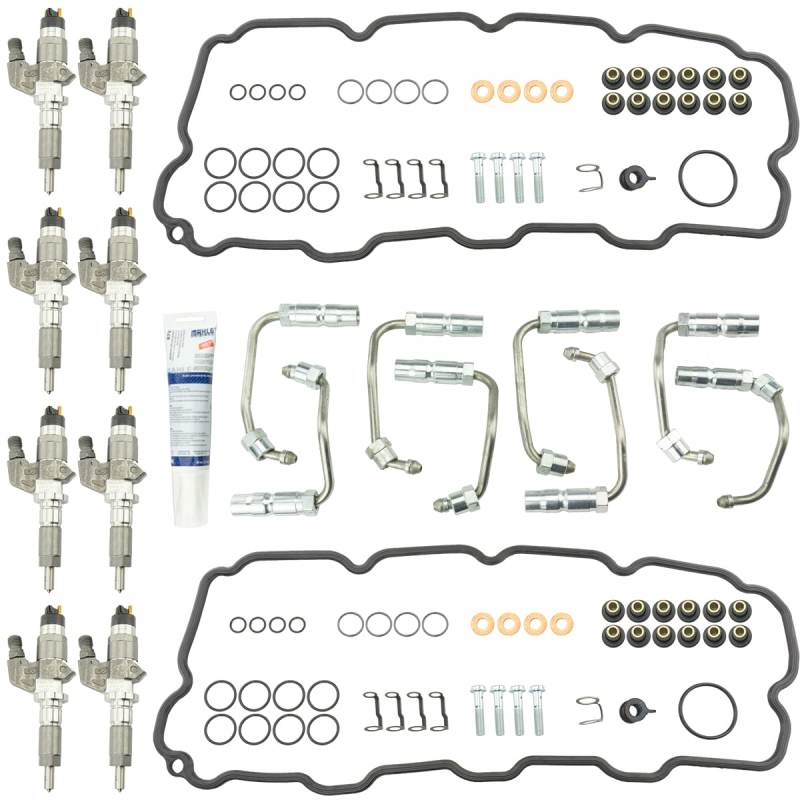 Industrial Injection 01-04.5 Chevrolet Duramax LB7 Stock Bosch Reman Injectors w/ Install Kit Industrial Injection