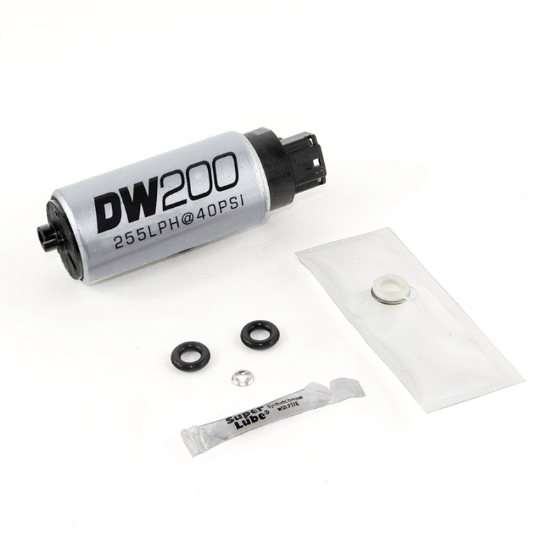 DeatschWerks 255 LPH In-Tank Fuel Pump w/ 06-11 Honda Civic (Exc Si) Set Up Kit - eliteracefab.com