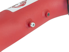 aFe BladeRunner 3in Red IC Tube Cold Side w/ Coupling & Clamp Kit 2016 GM Colorado/Canyon 2.8L - eliteracefab.com