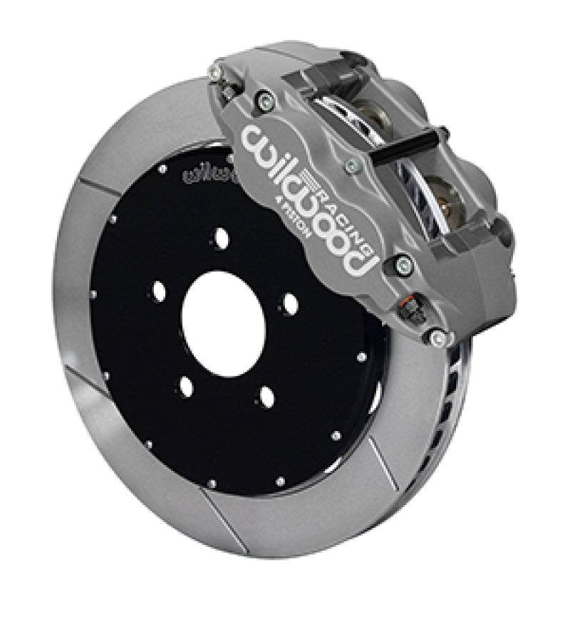 Wilwood 94-04 Ford Mustang Forged Superlite 4R Big Brake Front Brake Kit (Race) 12.88in RTR w/ Lines Wilwood