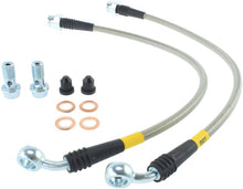 Load image into Gallery viewer, StopTech 10 Hyundai Genesis Rear Stainless Steel Brake Lines - eliteracefab.com