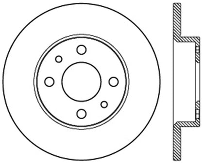 StopTech Slotted Sport Brake Rotor - eliteracefab.com