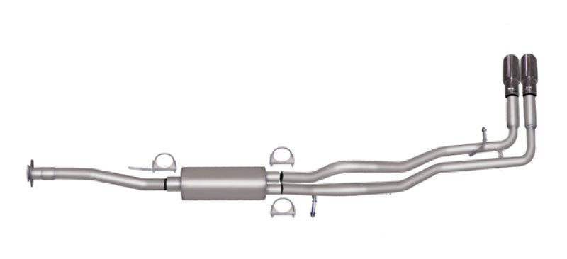 Gibson 15-18 Chevrolet Colorado LT 2.5L 2.25in Cat-Back Dual Sport Exhaust - Aluminized - eliteracefab.com