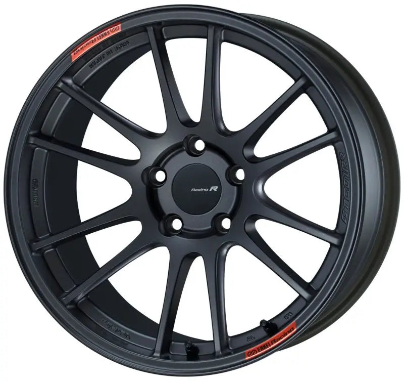 Enkei GTC01RR 18x9.5 5x114.3 35mm Offset Matte Gunmetallic Wheel *Will not fit STI* - eliteracefab.com