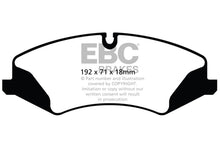 Load image into Gallery viewer, EBC 14+ Land Rover LR4 3.0 Supercharged Yellowstuff Front Brake Pads - eliteracefab.com