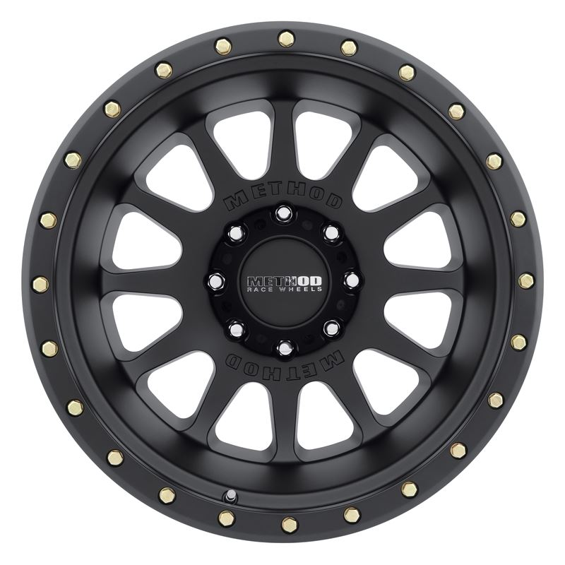 Method Race Wheels MR605 NV, 20 x 10, -24mm Offset, 8x170, 124.9mm Centerbore, Matte Black - eliteracefab.com