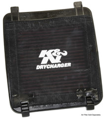 K&N Universal Precharger Flat Air Filter Wrap Black 7Inx7in