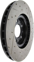 Load image into Gallery viewer, STOPTECH 13+ DODGE DART PERFORMANCE SLOTTED &amp; DRILLED FRONT RIGHT ROTOR, 127.63080R - eliteracefab.com