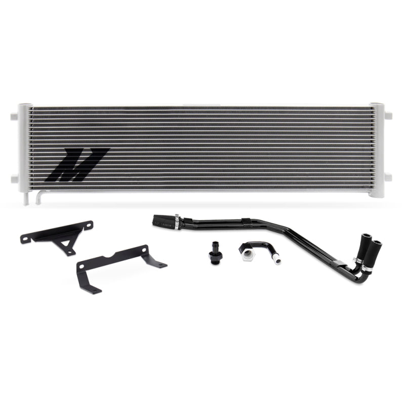 Mishimoto 17-19 Ford 6.7L Powerstroke Transmission Cooler Kit Silver - eliteracefab.com