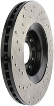 Load image into Gallery viewer, STOPTECH 05-06 AUDI A4 QUATTRO/ 02-04 A6 QUATTRO / 99-02 S4 FRONT LEFT SLOTTED &amp; DRILLED ROTOR, 127.33096L - eliteracefab.com