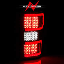 Load image into Gallery viewer, ANZO 2018-2019 Ford F-150 LED Taillight Chrome (Red Light Bar) (w/ Sequential) - eliteracefab.com