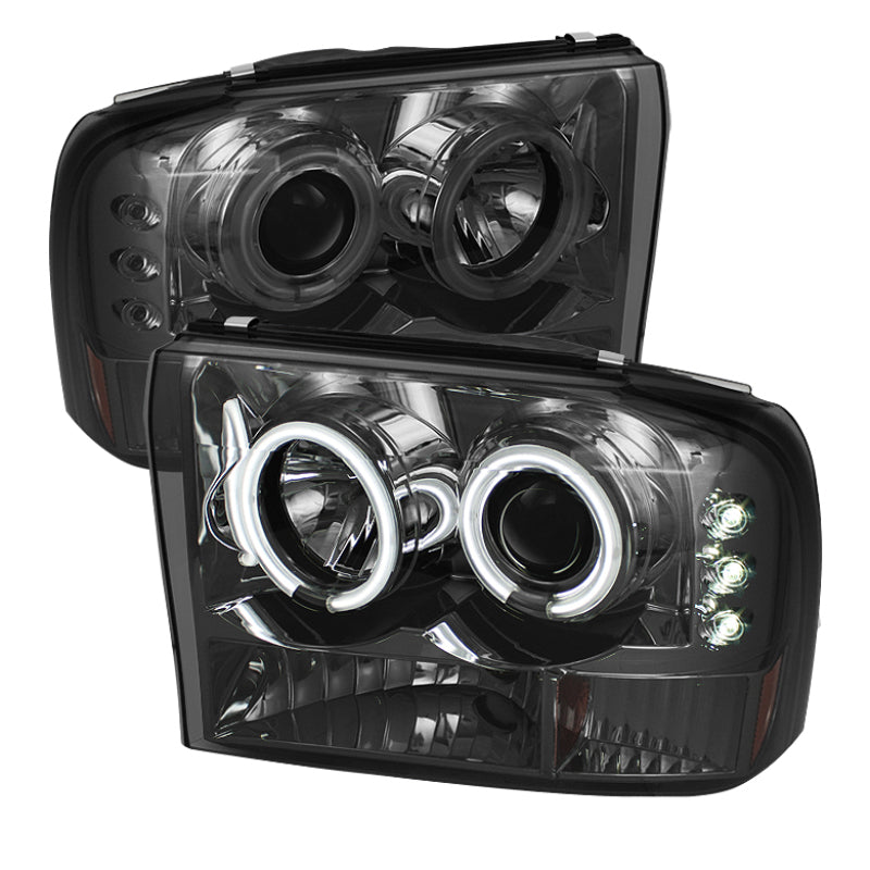 Spyder Ford F250 Super Duty 99-04 Projector Version 2 LED Halo LED Chrm PRO-YD-FF25099-1P-G2-C - eliteracefab.com