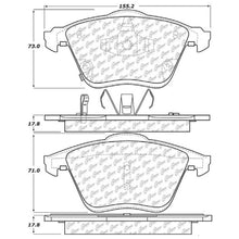 Load image into Gallery viewer, StopTech Street Touring 06-07 Mazda 6 Front Brake Pads - eliteracefab.com