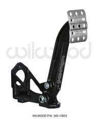 Wilwood Adjustable Single Pedal - Floor Mount - 6:1 - eliteracefab.com