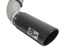 Load image into Gallery viewer, aFe LARGE BORE HD 5in DPF-Back SS Exhaust w/ Black Tip 2016 Nissan Titan 5.0L V8 (td) CC SB - eliteracefab.com