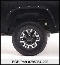 Load image into Gallery viewer, EGR 16+ Toyota Tacoma w/Mudflap Bolt-On Look Color Match Fender Flares - Set - Black