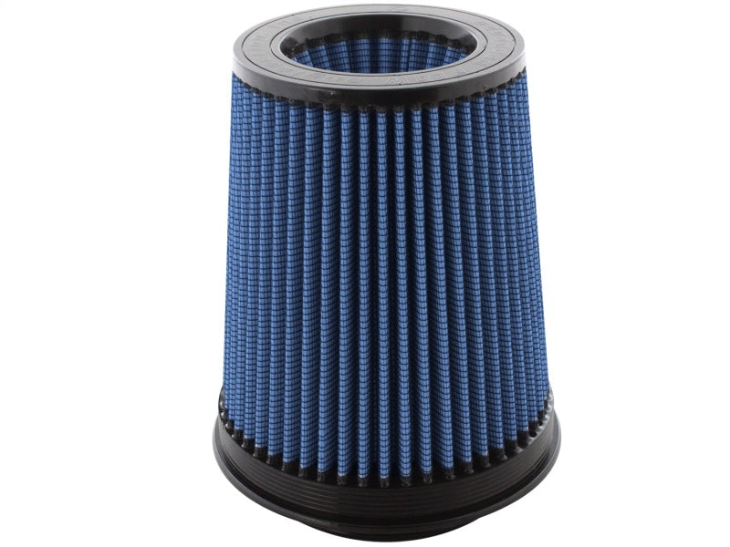 aFe MagnumFLOW Air Filter Pro 5R 5in F x 7in B (INV) x 5.5in T (INV) x 8in H - eliteracefab.com