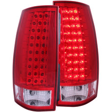 Load image into Gallery viewer, ANZO 2007-2014 Chevrolet Suburban LED Taillights Red/Clear G4