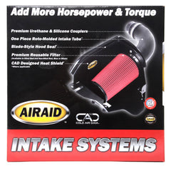 Airaid 05-09 Mustang GT 4.6L MXP Intake System w/ Tube (Dry / Black Media) - eliteracefab.com