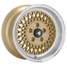 Load image into Gallery viewer, Enkei92 Classic Line 15x7 38mm Offset 4x100 Bolt Pattern Gold Wheel - eliteracefab.com