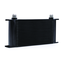 Load image into Gallery viewer, Mishimoto Universal 19 Row Oil Cooler - Black - eliteracefab.com