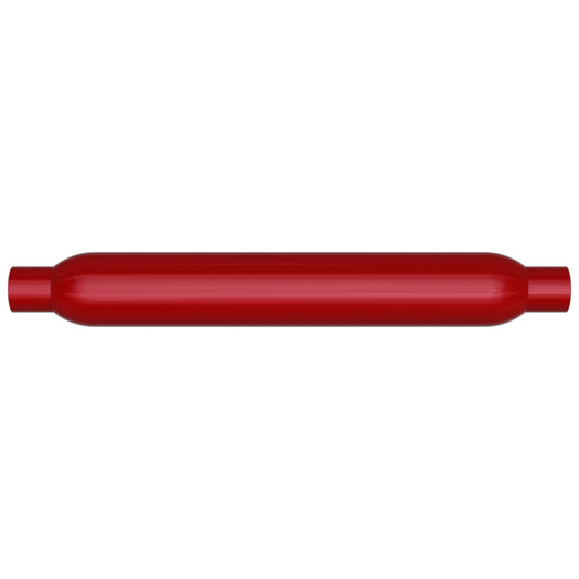 MagnaFlow Muffler Red Pack Series Glasspack 4in Rd 18in Body Length 3in/3in Inlet/Outlet - eliteracefab.com