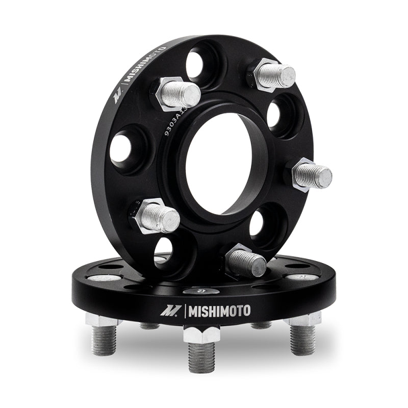 Mishimoto 5X114.3 15MM Wheel Spacers - Black - eliteracefab.com