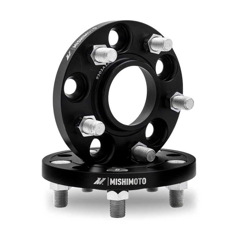 Mishimoto Wheel Spacers - 5X114.3 / 70.5 / 20 / M14 - Black - eliteracefab.com