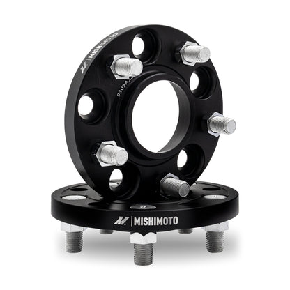 Mishimoto Wheel Spacers - 5X114.3 / 70.5 / 20 / M14 - Black - eliteracefab.com