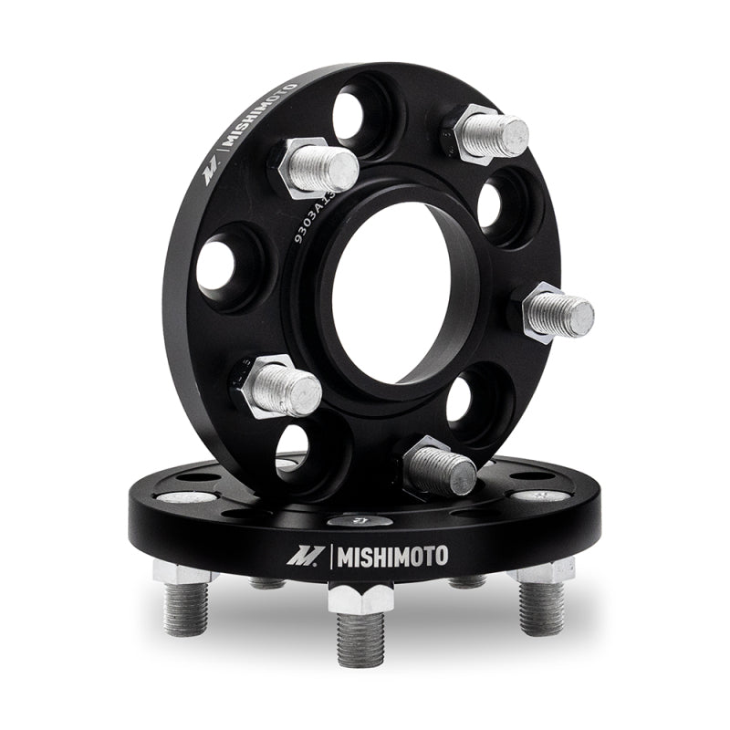 Mishimoto 5X114.3 20MM Wheel Spacers - Black - eliteracefab.com