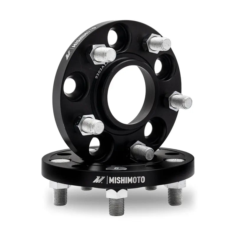 Mishimoto Wheel Spacers - 5x114.3 - 60.1 - 20 - M12 - Black Mishimoto