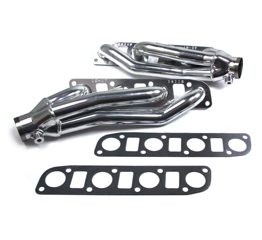 JBA 16-20 Nissan 5.6L VK56VD 1-3/4in Primary Silver Ctd Cat4Ward Header JBA