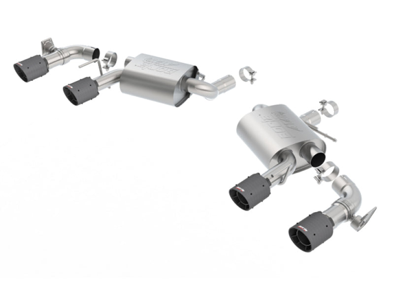 Borla 2016 Chevy Camaro SS V8 AT/MT ATAK Rear Section Exhaust with Dual Mode Valves - eliteracefab.com