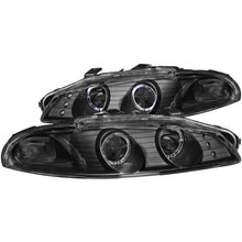 Load image into Gallery viewer, ANZO 121365 - ANZO USA Mitsubishi Eclipse Projector Headlights W/ Halo Black G2; 1997-1999. - eliteracefab.com