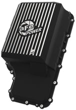 Load image into Gallery viewer, aFe 20-21 Ford Truck w/ 10R140 Transmission Pan Black POWER Street Series w/ Machined Fins - eliteracefab.com