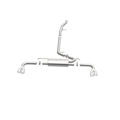 MagnaFlow 15-17 GMC Terrain V6 3.6L 409SS Cat-Back Exhaust Quad Split Rear with 3in Polished Tips Magnaflow