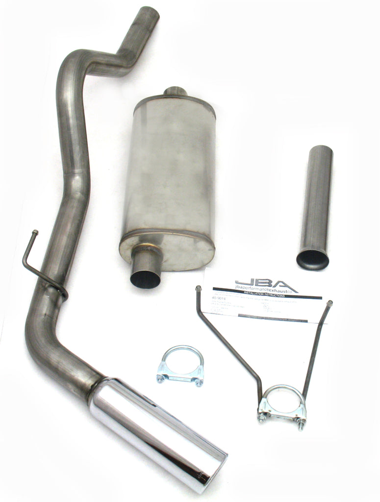 JBA 00-06 Toyota Tundra 4.7L 409SS Pass Side Single Exit Cat-Back Exhaust JBA