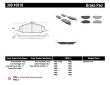 Load image into Gallery viewer, StopTech Performance 05-09 Ford Mustang Cobra/Mach 1 V6/GT / 10 Shelby/Shelby GT Front Brake Pads - eliteracefab.com