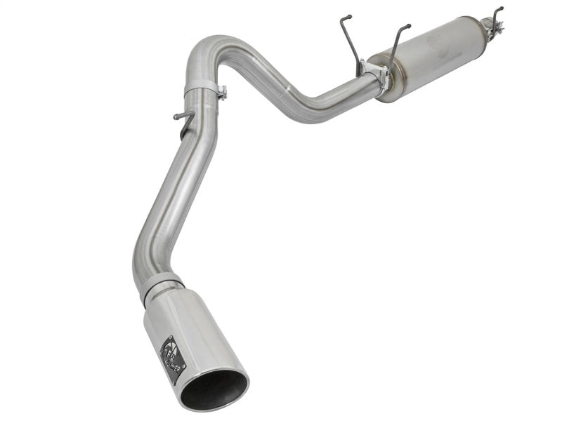 aFe MACHForce XP 4in Exhausts Cat-Back SS w/ Polished Tips 14-17 Dodge Ram 2500 V8-6.4L Hemi aFe