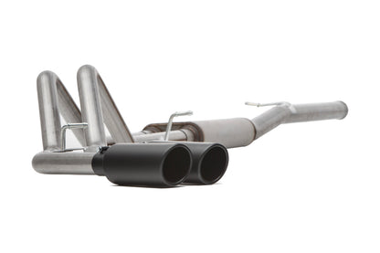 Gibson 11-16 Ford F-250 Super Duty Lariat 6.2L 2.5in Cat-Back Dual Sport Exhaust - Black Elite Gibson